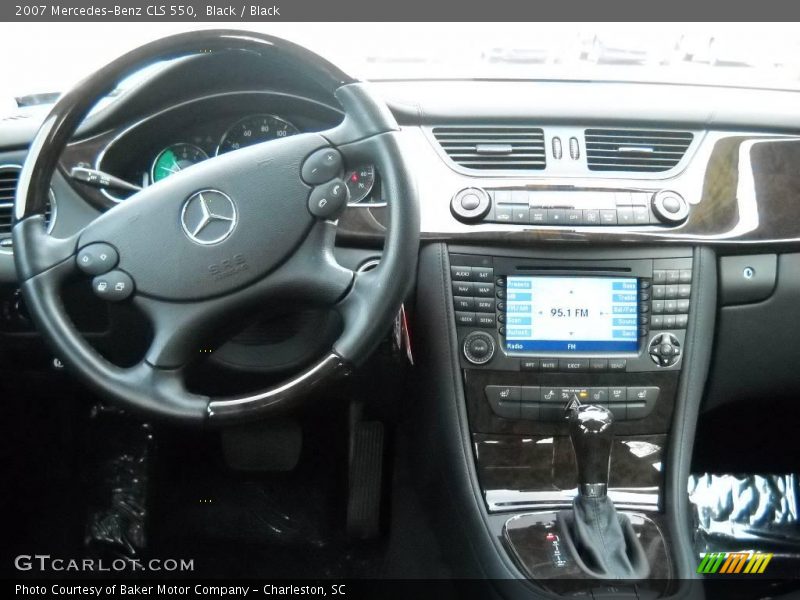 Black / Black 2007 Mercedes-Benz CLS 550
