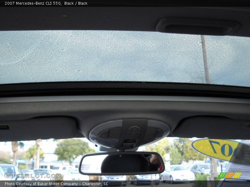 Black / Black 2007 Mercedes-Benz CLS 550