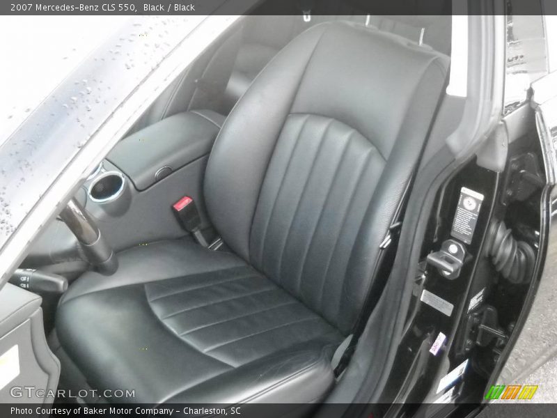 Black / Black 2007 Mercedes-Benz CLS 550