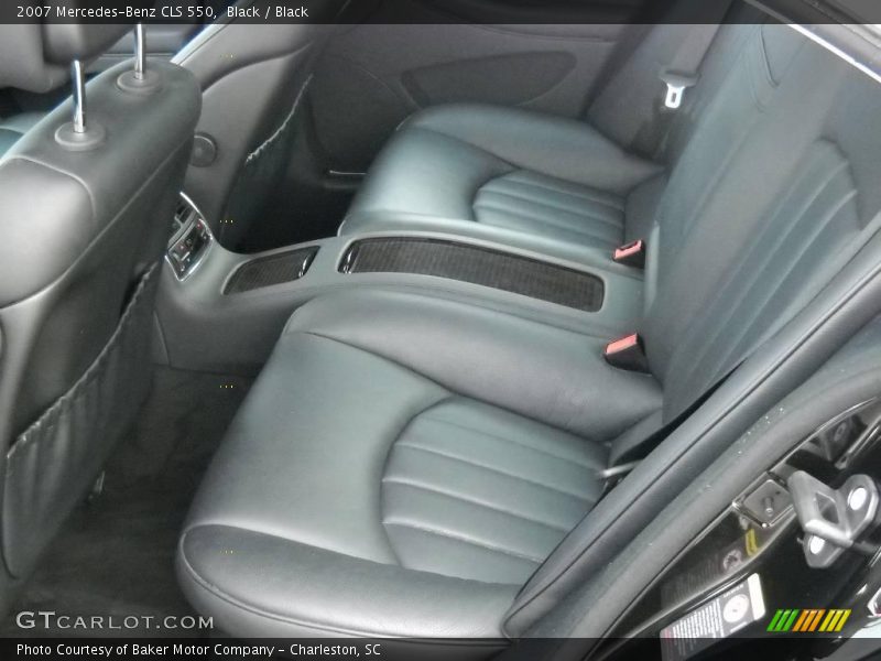 Black / Black 2007 Mercedes-Benz CLS 550