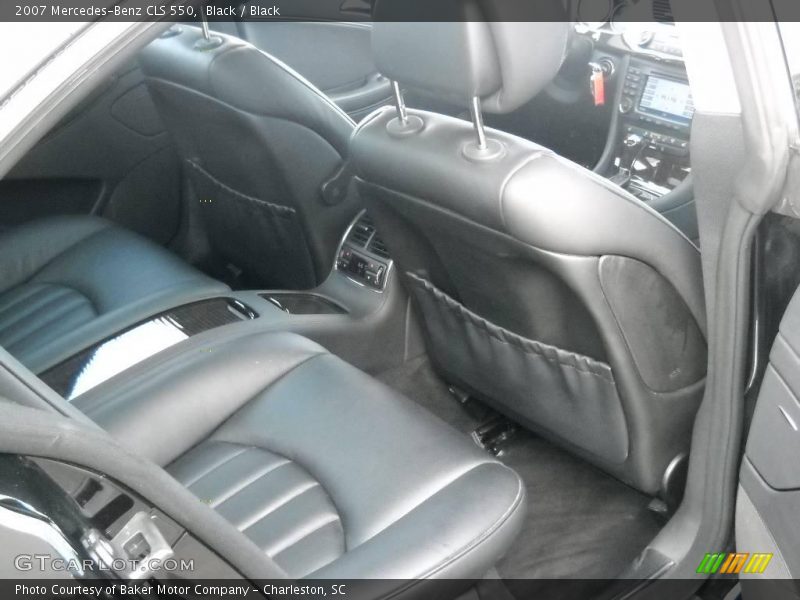 Black / Black 2007 Mercedes-Benz CLS 550