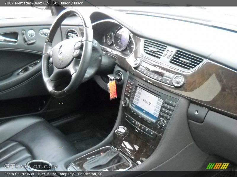 Black / Black 2007 Mercedes-Benz CLS 550