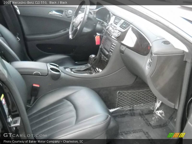 Black / Black 2007 Mercedes-Benz CLS 550