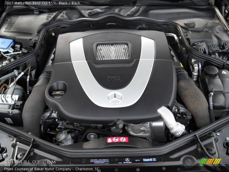Black / Black 2007 Mercedes-Benz CLS 550