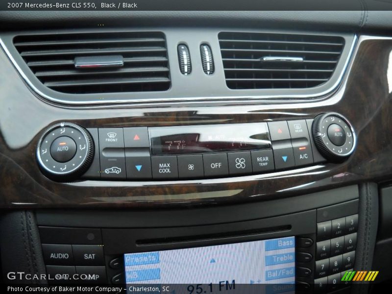 Black / Black 2007 Mercedes-Benz CLS 550