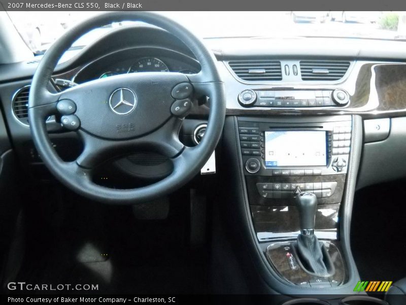 Black / Black 2007 Mercedes-Benz CLS 550