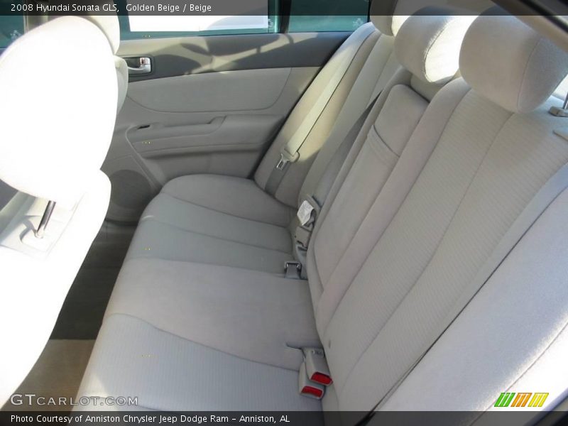 Golden Beige / Beige 2008 Hyundai Sonata GLS