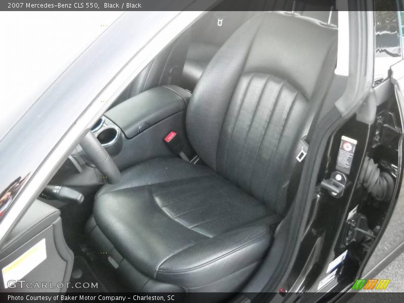 Black / Black 2007 Mercedes-Benz CLS 550