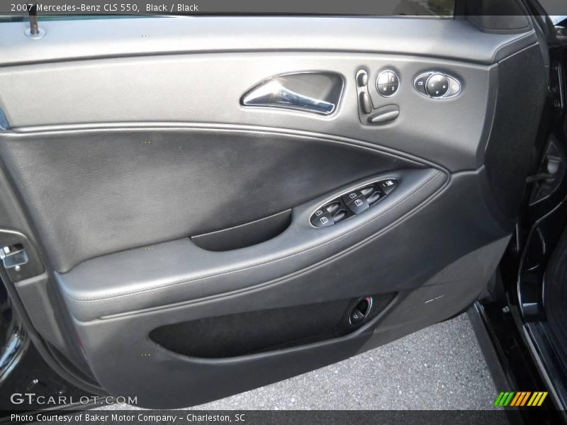 Black / Black 2007 Mercedes-Benz CLS 550