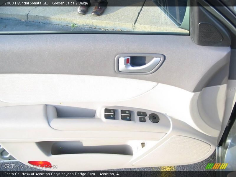 Golden Beige / Beige 2008 Hyundai Sonata GLS
