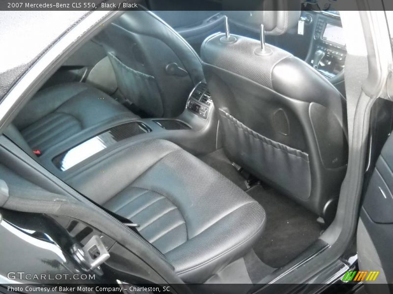 Black / Black 2007 Mercedes-Benz CLS 550