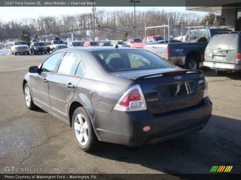 Alloy Metallic / Charcoal Black 2007 Ford Fusion SE