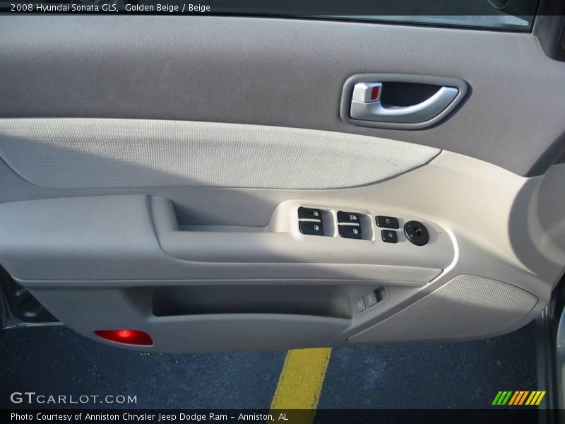 Golden Beige / Beige 2008 Hyundai Sonata GLS