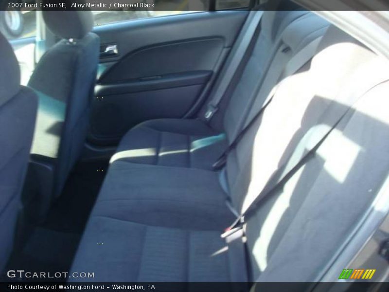 Alloy Metallic / Charcoal Black 2007 Ford Fusion SE