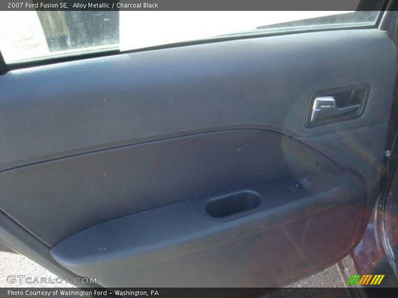 Alloy Metallic / Charcoal Black 2007 Ford Fusion SE