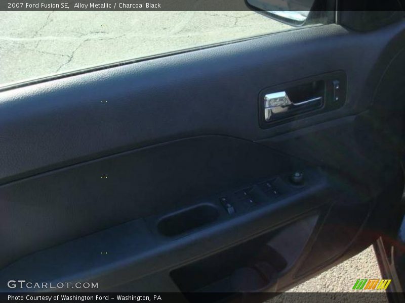 Alloy Metallic / Charcoal Black 2007 Ford Fusion SE