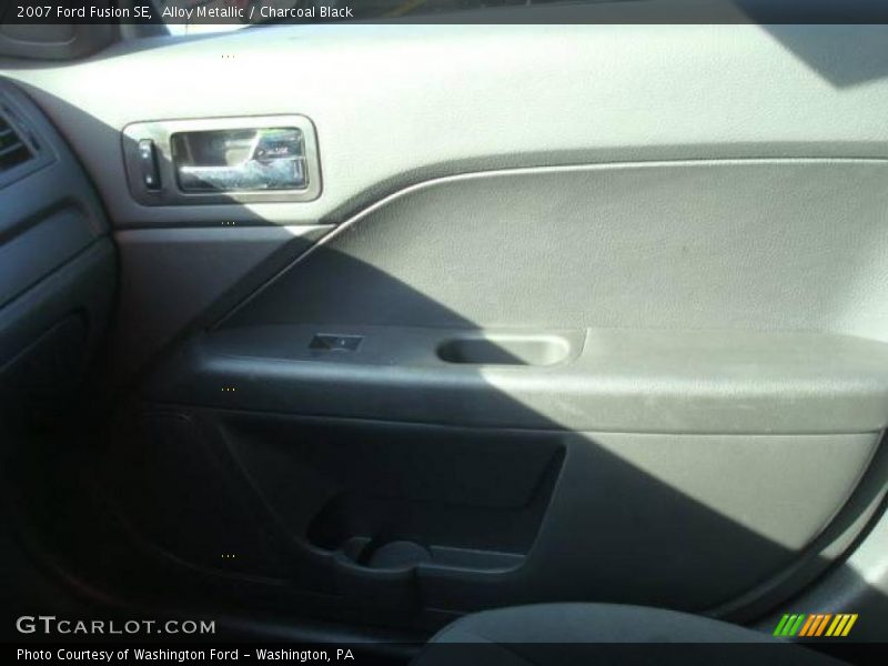 Alloy Metallic / Charcoal Black 2007 Ford Fusion SE