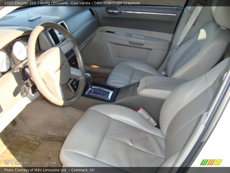 Cool Vanilla / Dark Khaki/Light Graystone 2007 Chrysler 300 Touring Limousine