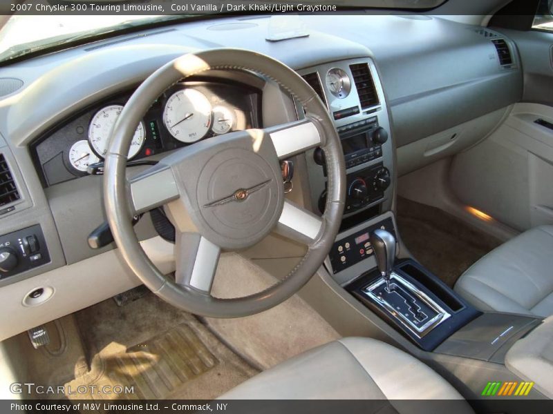 Cool Vanilla / Dark Khaki/Light Graystone 2007 Chrysler 300 Touring Limousine