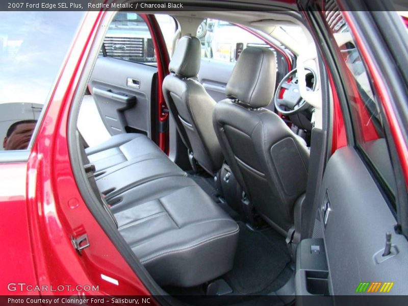 Redfire Metallic / Charcoal Black 2007 Ford Edge SEL Plus