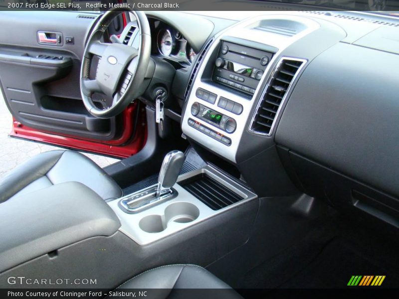 Redfire Metallic / Charcoal Black 2007 Ford Edge SEL Plus
