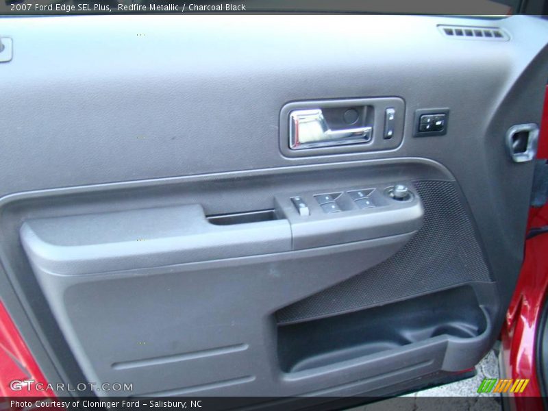 Redfire Metallic / Charcoal Black 2007 Ford Edge SEL Plus