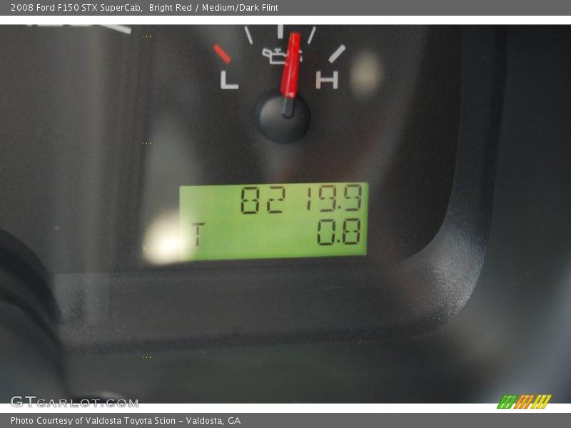 Bright Red / Medium/Dark Flint 2008 Ford F150 STX SuperCab