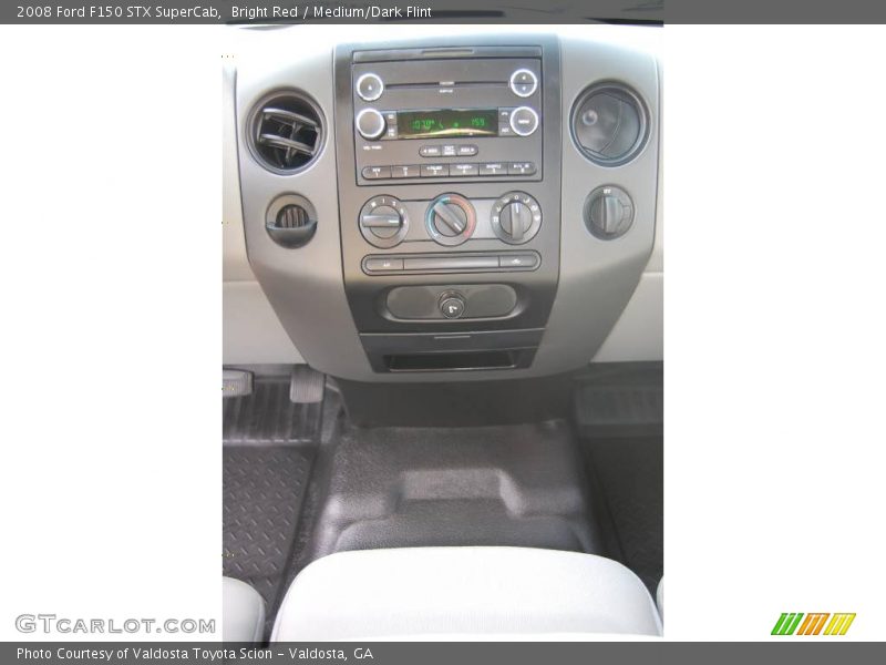 Bright Red / Medium/Dark Flint 2008 Ford F150 STX SuperCab
