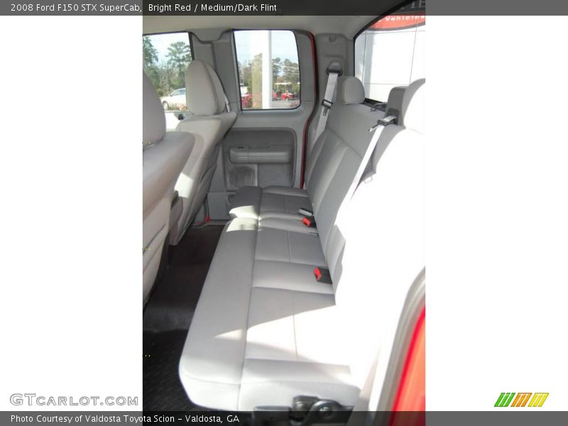 Bright Red / Medium/Dark Flint 2008 Ford F150 STX SuperCab