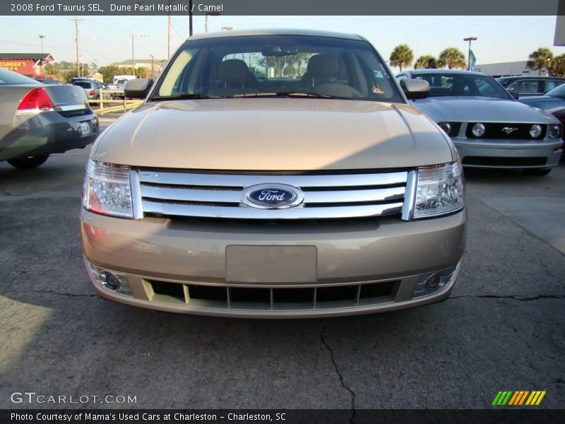 Dune Pearl Metallic / Camel 2008 Ford Taurus SEL