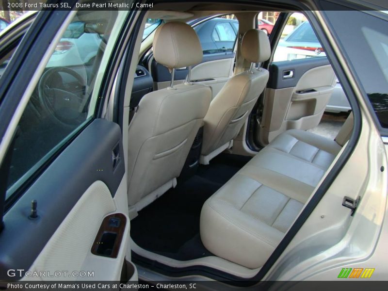 Dune Pearl Metallic / Camel 2008 Ford Taurus SEL
