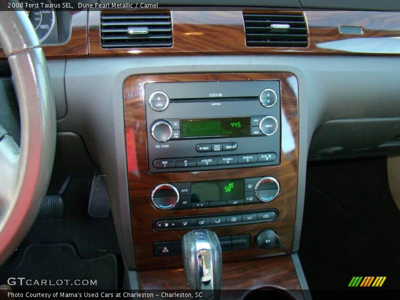 Dune Pearl Metallic / Camel 2008 Ford Taurus SEL
