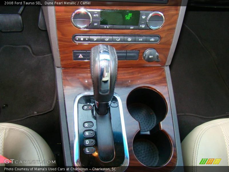 Dune Pearl Metallic / Camel 2008 Ford Taurus SEL