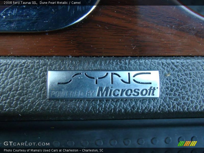 Dune Pearl Metallic / Camel 2008 Ford Taurus SEL