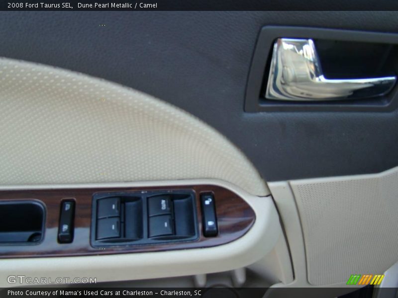 Dune Pearl Metallic / Camel 2008 Ford Taurus SEL