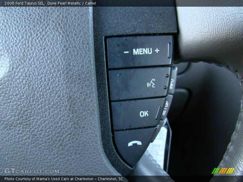 Dune Pearl Metallic / Camel 2008 Ford Taurus SEL