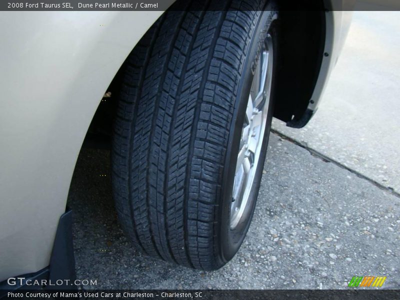 Dune Pearl Metallic / Camel 2008 Ford Taurus SEL