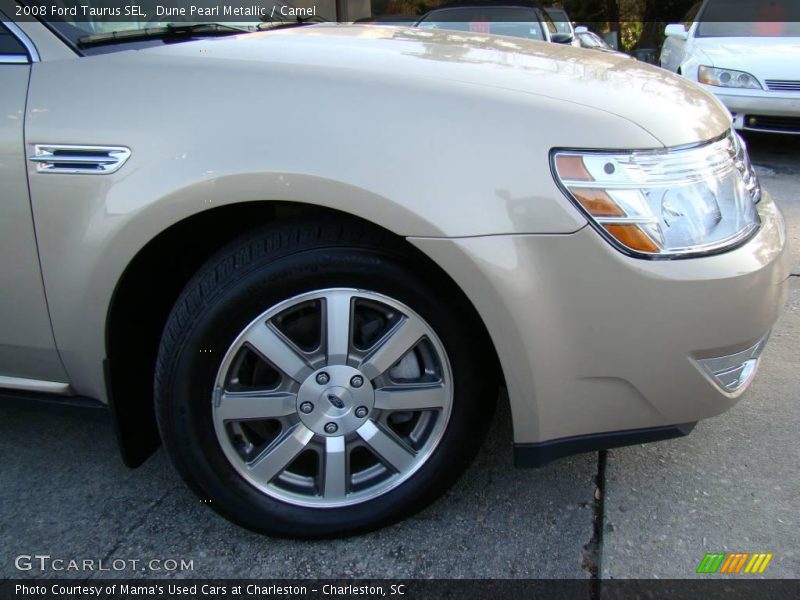 Dune Pearl Metallic / Camel 2008 Ford Taurus SEL