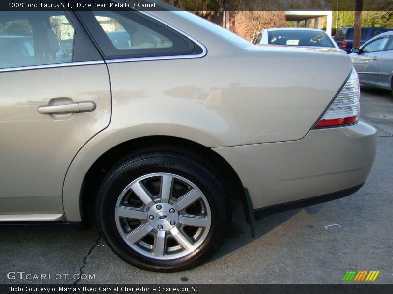 Dune Pearl Metallic / Camel 2008 Ford Taurus SEL