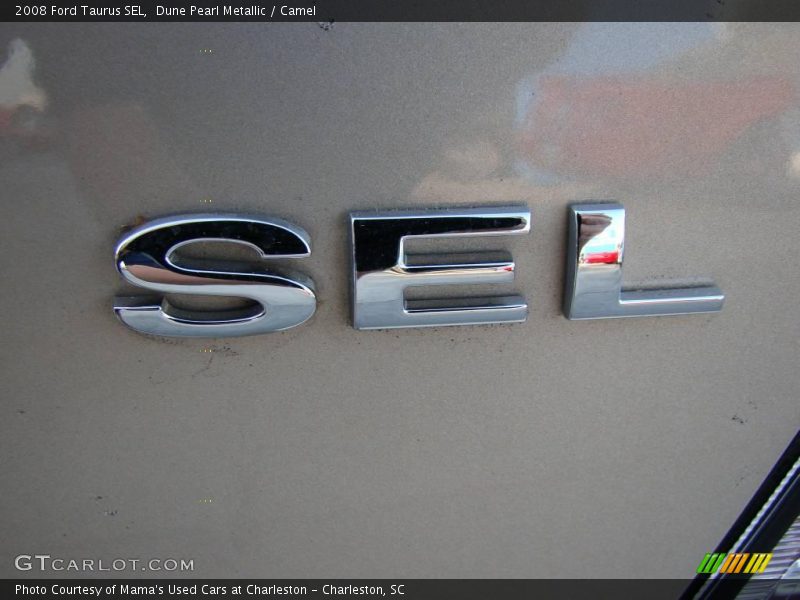 Dune Pearl Metallic / Camel 2008 Ford Taurus SEL