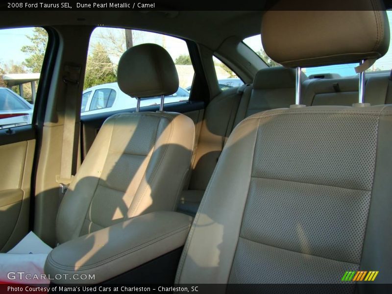 Dune Pearl Metallic / Camel 2008 Ford Taurus SEL