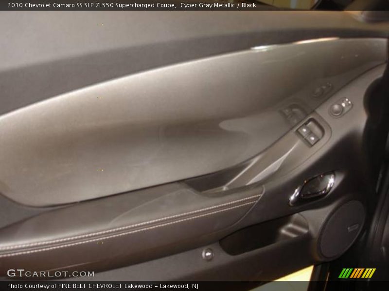 Cyber Gray Metallic / Black 2010 Chevrolet Camaro SS SLP ZL550 Supercharged Coupe