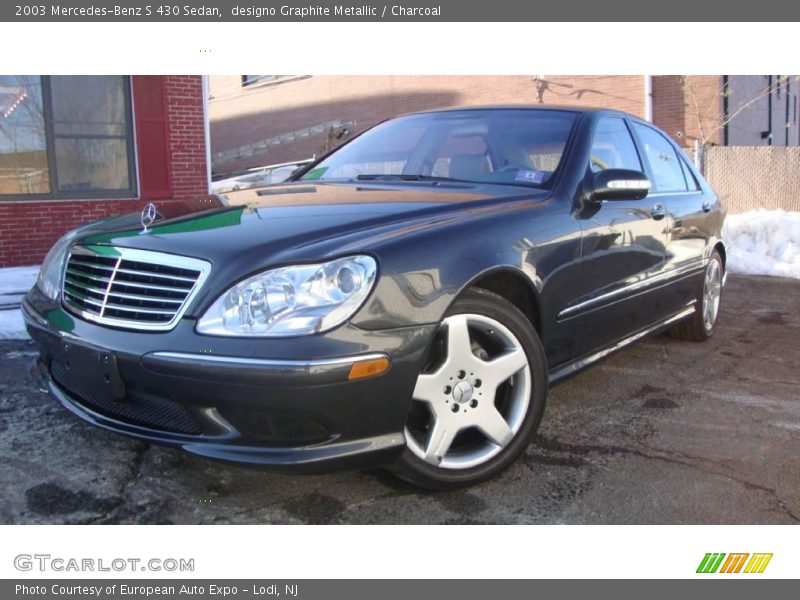 designo Graphite Metallic / Charcoal 2003 Mercedes-Benz S 430 Sedan