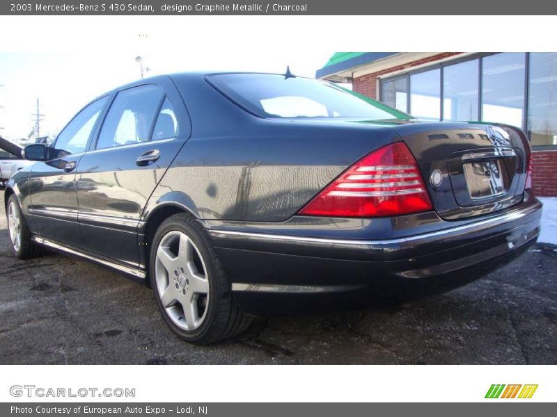 designo Graphite Metallic / Charcoal 2003 Mercedes-Benz S 430 Sedan