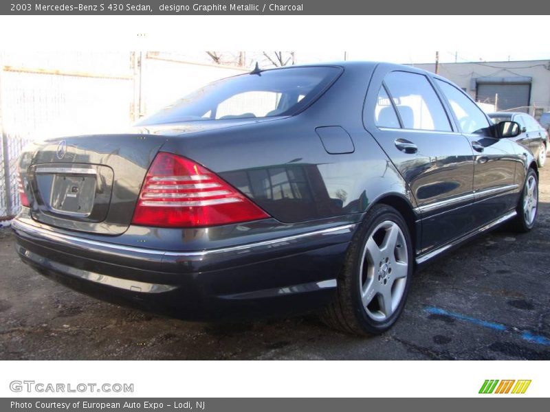 designo Graphite Metallic / Charcoal 2003 Mercedes-Benz S 430 Sedan