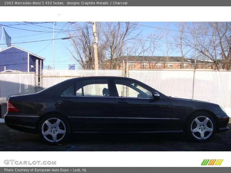 designo Graphite Metallic / Charcoal 2003 Mercedes-Benz S 430 Sedan