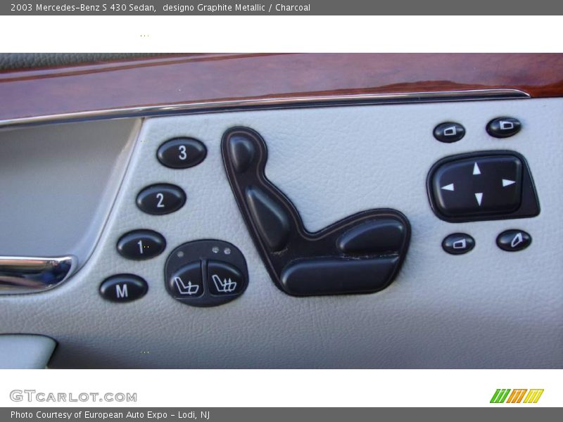designo Graphite Metallic / Charcoal 2003 Mercedes-Benz S 430 Sedan