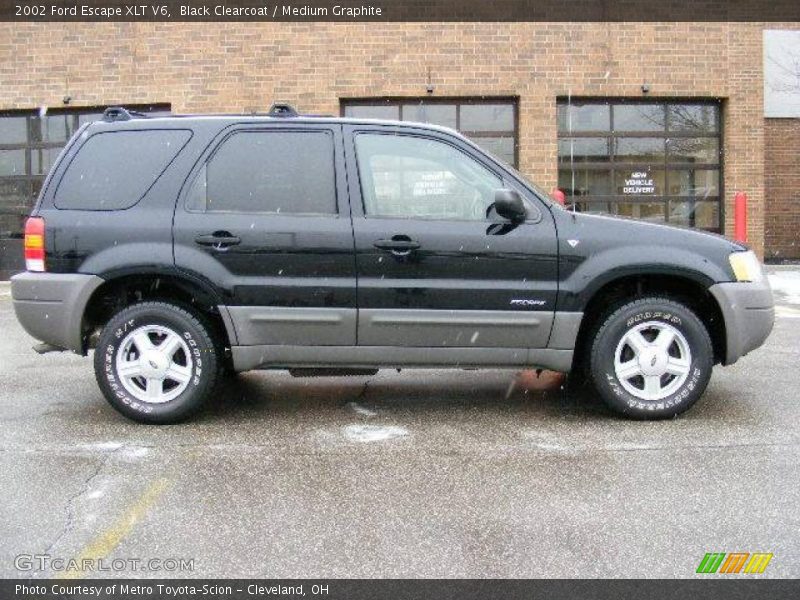Black Clearcoat / Medium Graphite 2002 Ford Escape XLT V6