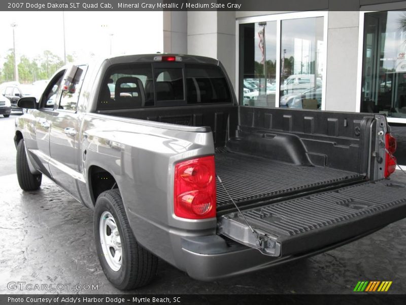 Mineral Gray Metallic / Medium Slate Gray 2007 Dodge Dakota SLT Quad Cab