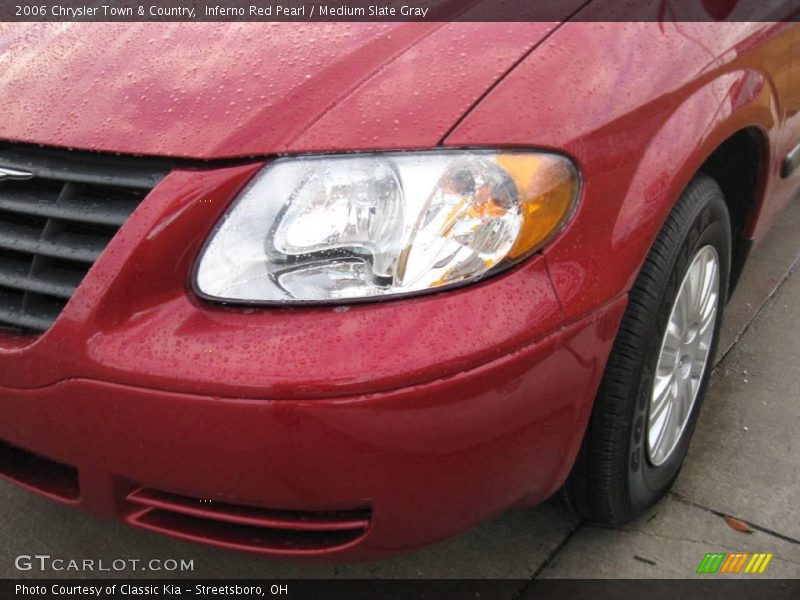 Inferno Red Pearl / Medium Slate Gray 2006 Chrysler Town & Country